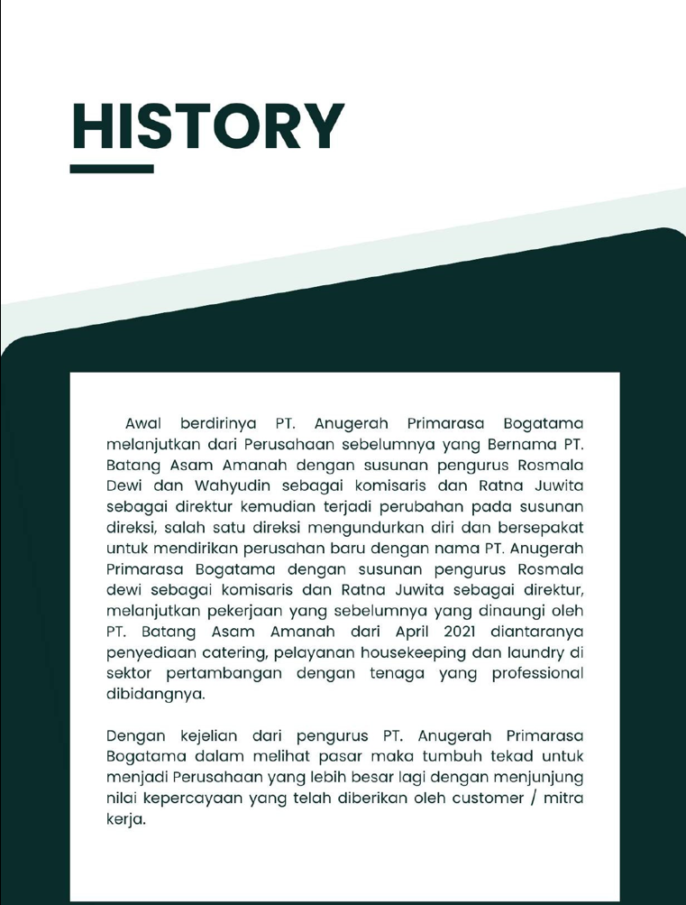 History Company