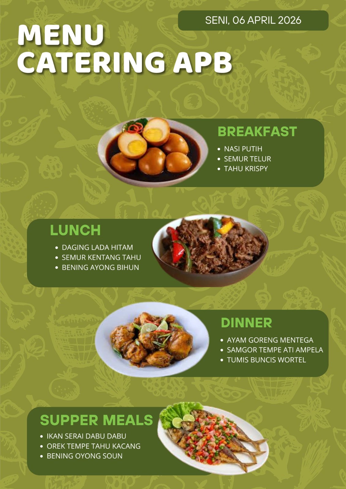 Dinner Category