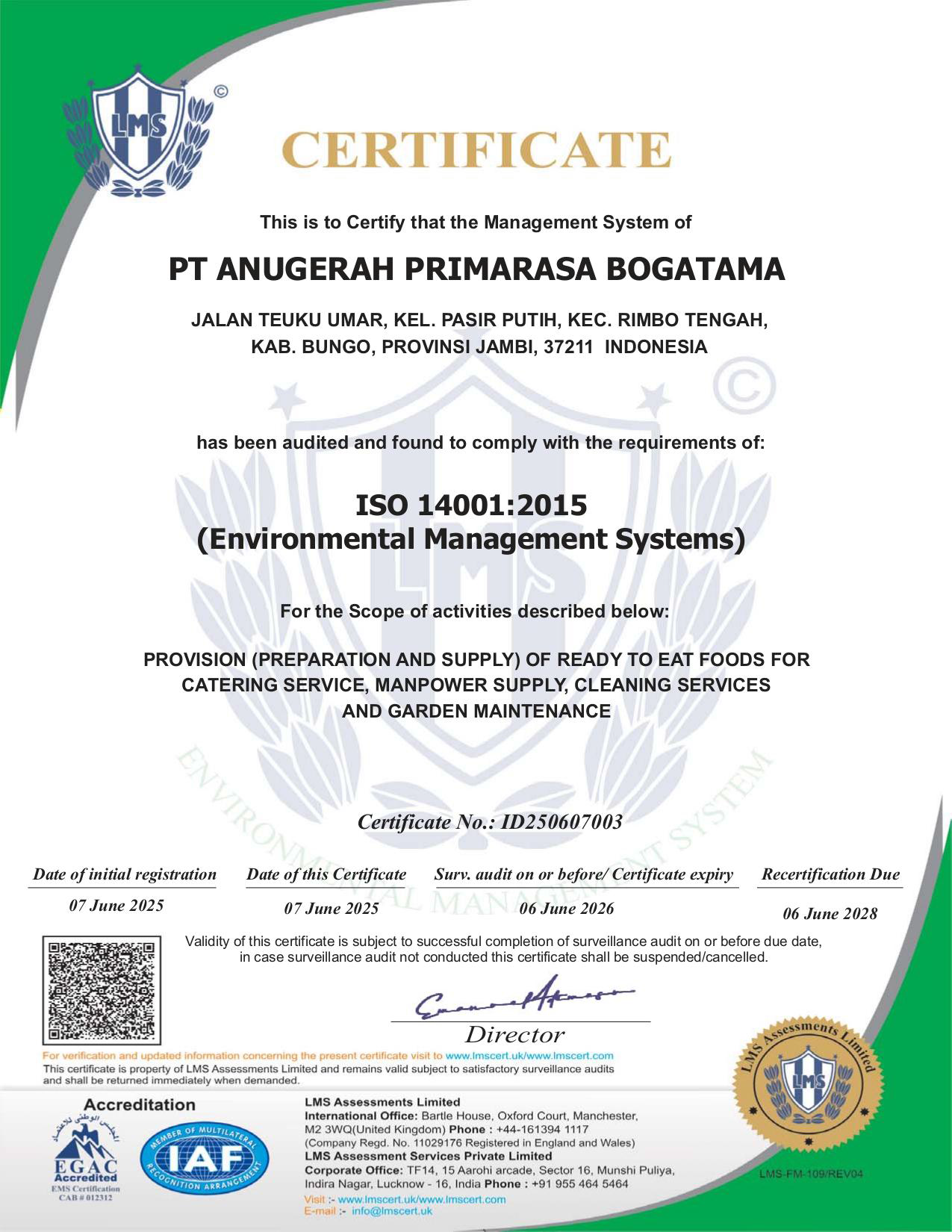 ISO 14001:2015